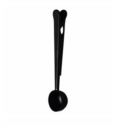 Coffee Clip Spoon Kitchen dealsniper-net Black