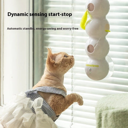 Teasing Cat Toy Automatic Pes Toy With Tail Motion Pets Gym From House