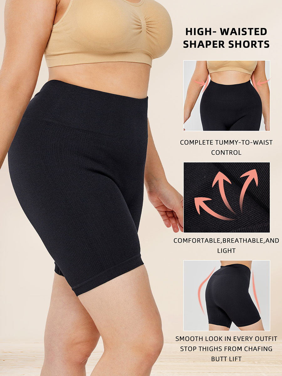 High Waisted Body Shaper Thigh Slimmer Butt Lifting Shapewear For Women