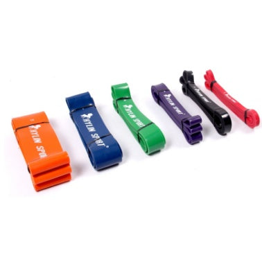 Nature Pure Latex resistance bands 6 size fitness Ai Recorder Gym From House 1 set