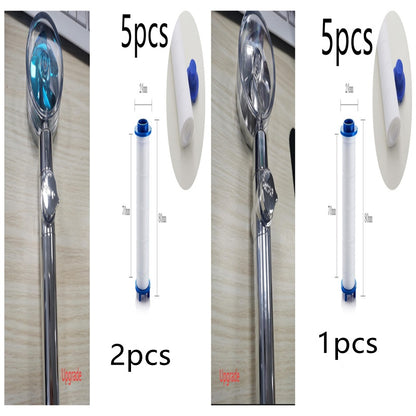 New Turbo Propeller Shower Head Water Saving High Pressure Flow