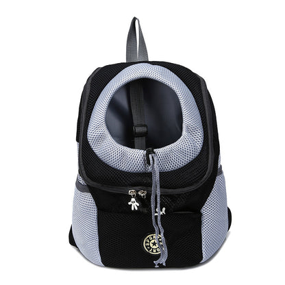 Pet backpack dog backpack Pets dealsniper-net Black L