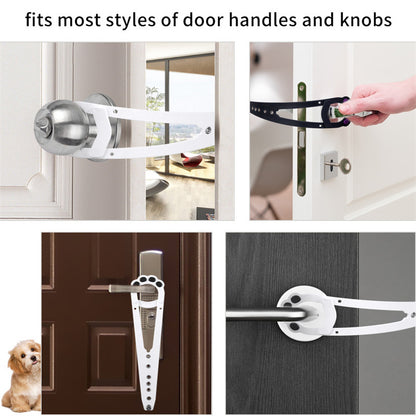 Pet Door Holder Latch Prevents Dogs From Entering House DealSniper.net
