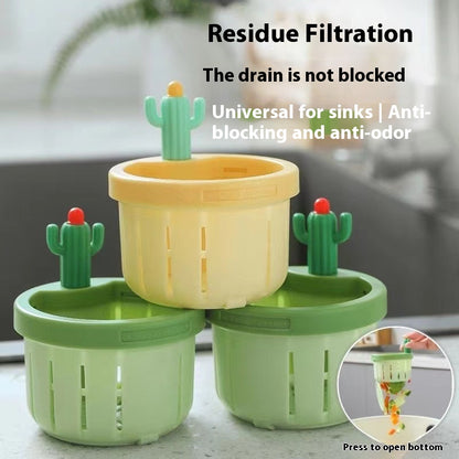 Cactus Sink Drain Strainer Press Automatic Dumping Basket House Gym From House
