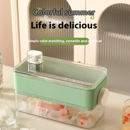 Single Layer Flip Ice Cube Mold Press Food Grade Ice Maker