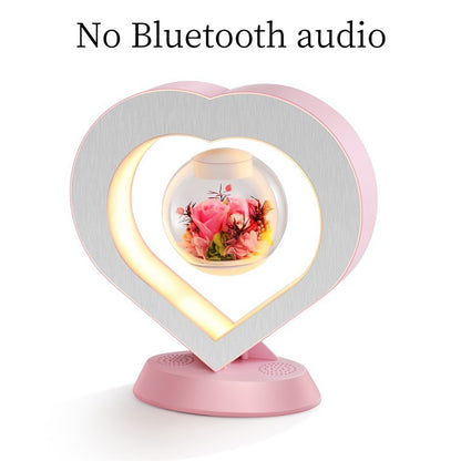 Valentines Day Gift Heart Floating Table LED Night Light