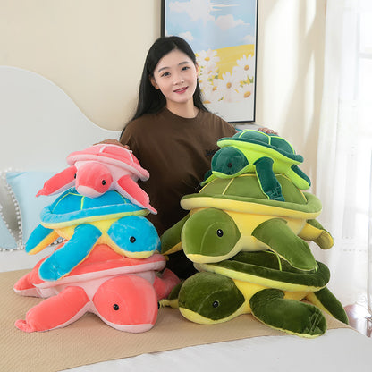 Little Turtle Pillow Simulation Plush Toys Kids DealSniper.net