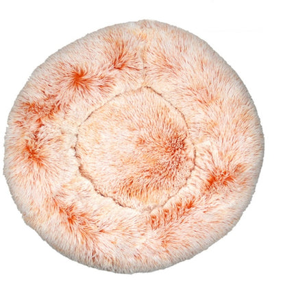 Plush Warm Dog Bed In Winter Pets dealsniper-net Gradient orange 100cm