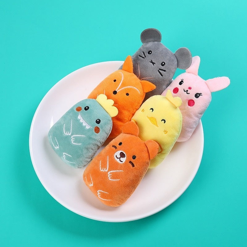 New Cat Toy Mouse Fox Cute Shape Plush Sound Toy Pets DealSniper.net