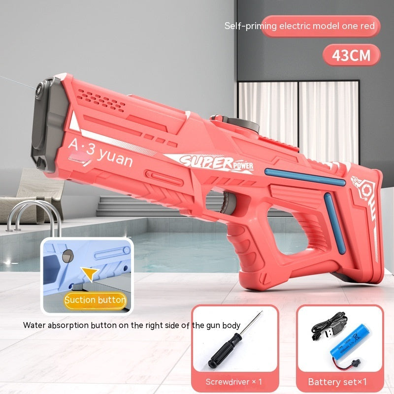 Children's Large Automatic Electric Water Suction Gun Toy Kids dealsniper-net Style3