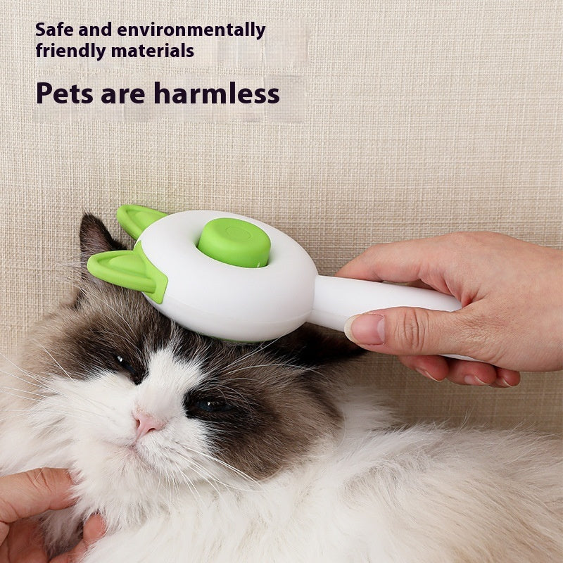Pet Dog Brush Cat Comb Self Cleaning Pet Hair Remover Brush Pets Gym From House
