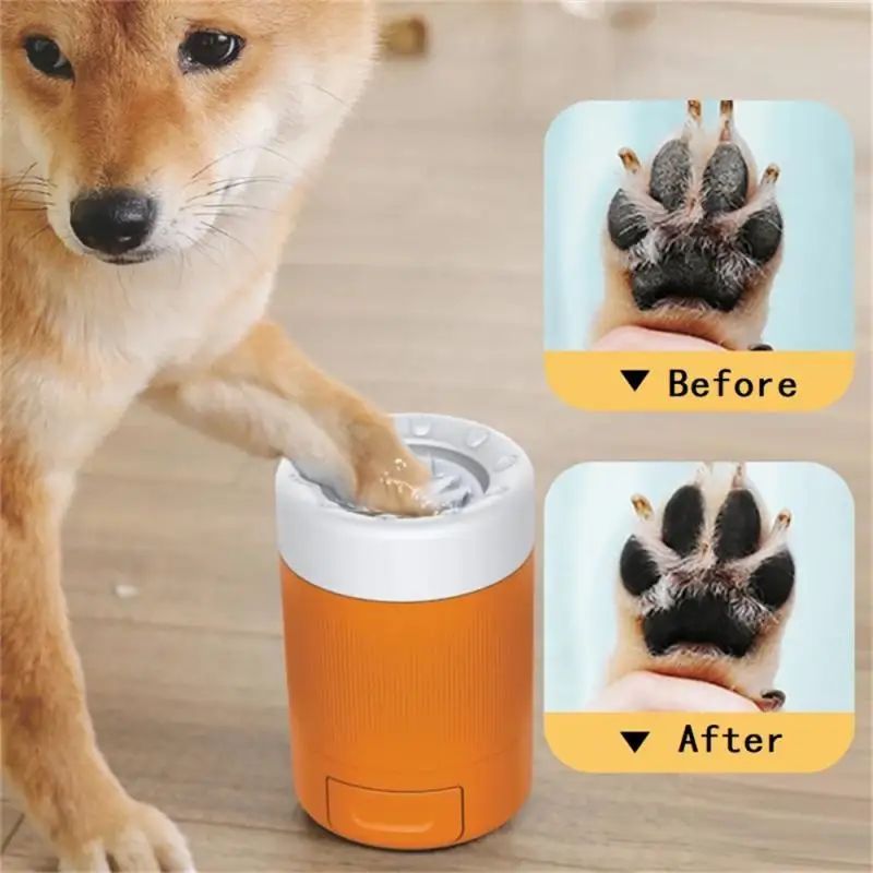 Pet Foot Washing Cup Dog Out Cleaning And Grooming Paw Pets Gym From House