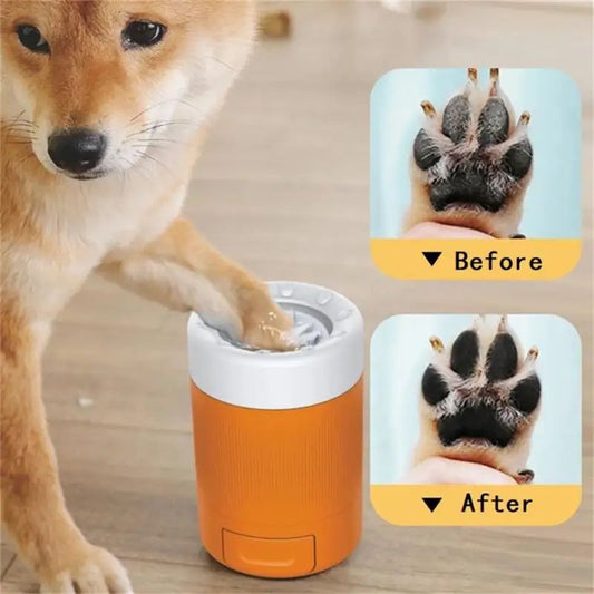 Pet Foot Washing Cup Dog Out Cleaning And Grooming Paw Pets Gym From House