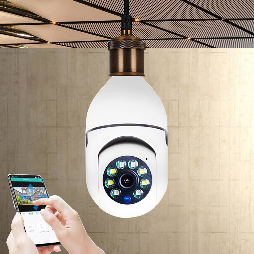 WiFi CAMERA 1080P Bulb 4X Zoom Camera