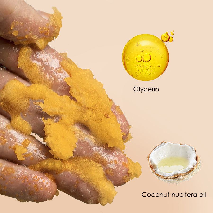 Turmeric Body Cleanser Facial Scrub Cleansing Oil Control Beauty Gym From House