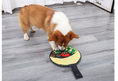 Wok Dish Puzzle Tibetan Food Dog Toy Tibetan Food Mat Pets Gym From House