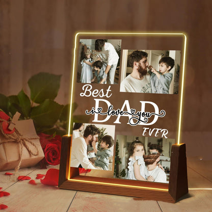 Small Night Lamp Mother's Day Photo Printing Decoration Home Decor DealSniper.net A12 Colorful Light USB