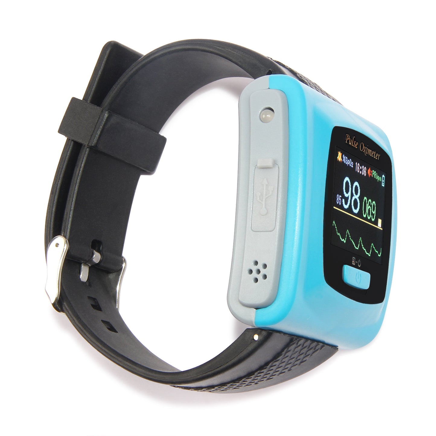 CONTEC Wrist Pulse Oximeter Fingertip SpO2 Probe Sleep Heart Rate Monitor CMS50F Electronics DealSniper.net