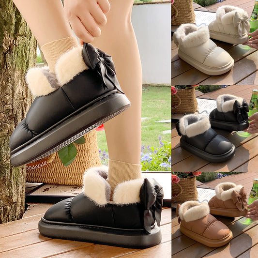 Winter Women Cute Warm Ankle Boots Outdoor Non-slip Boots