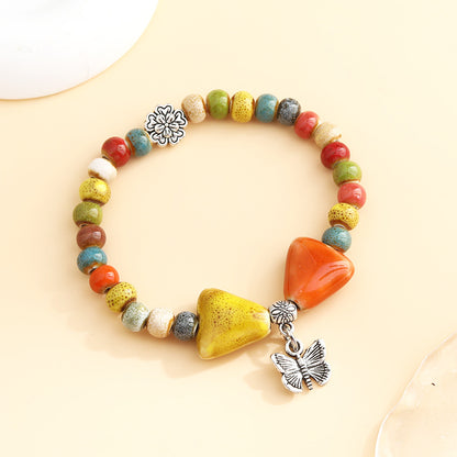 Cross-Border Retro Scenery Dezhou Ceramic Bracelet Jewelry Gym From House A 221 Ceramic bracelet high temperat