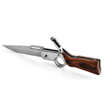 Folding Multifunctional Outdoor Multi-stainless Steel A Self-defense Tactical Knife Kitchen DealSniper.net
