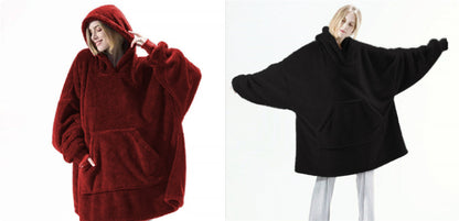 Hoodie Sweatshirt With Big Pocket Tops Sweater Comfortable Loose