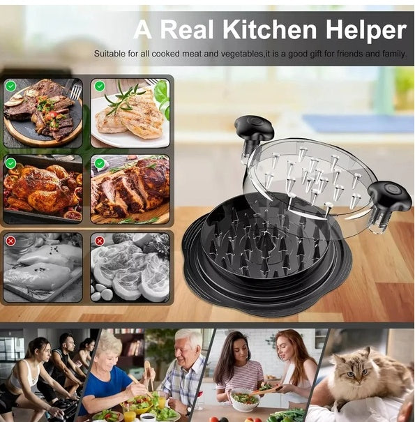 Large Chicken Shredder Tool Twist Meat Shredding Grinder Tools DealSniper.net