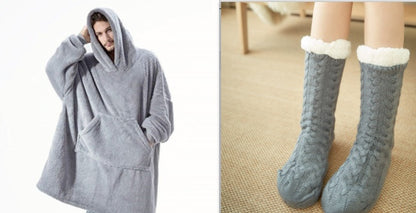 Hoodie Sweatshirt With Big Pocket Tops Sweater Comfortable Loose