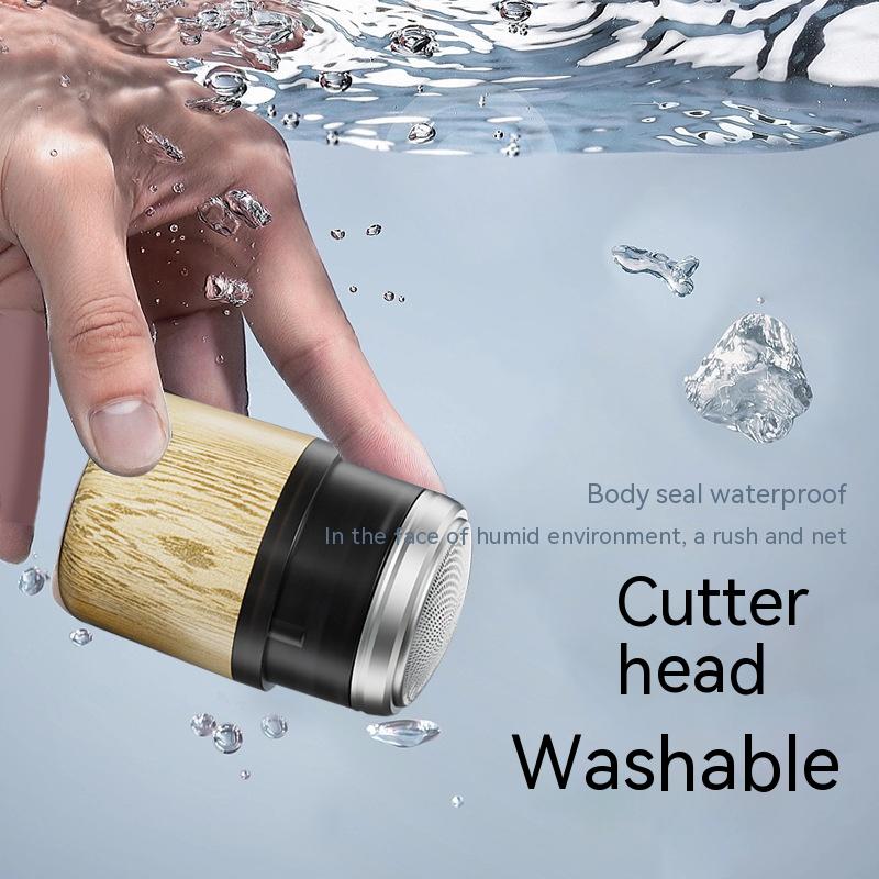 Mini Electric Shaver For Men Pocket Size Washable Rechargeable Men DealSniper.net