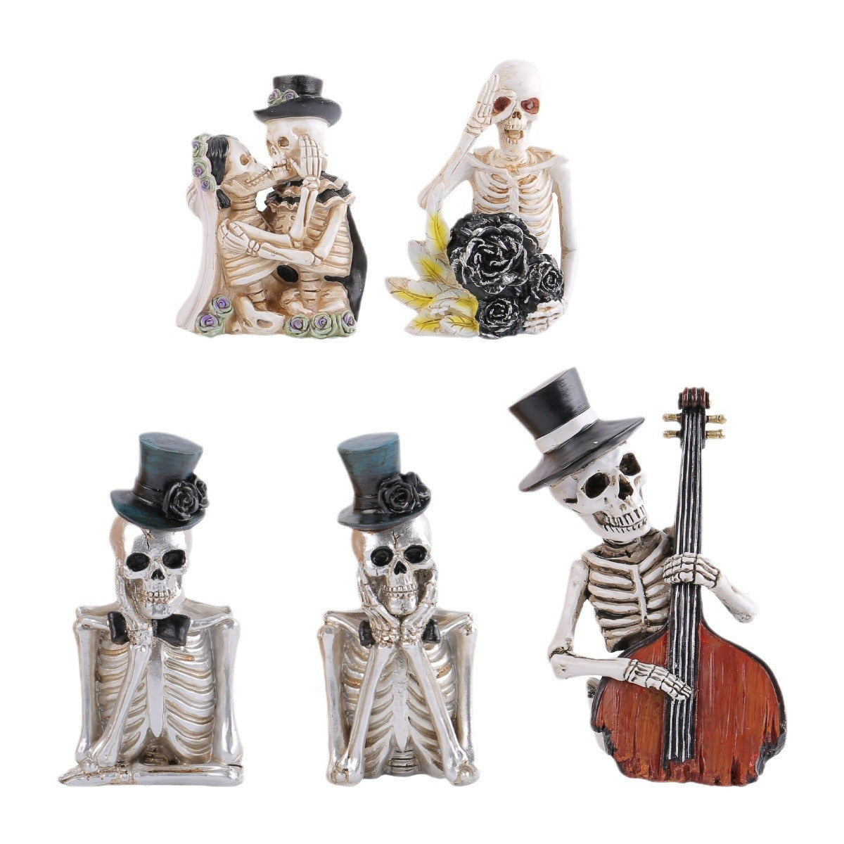 Cross-border Halloween Cartoon Skull Characters Ornaments Chamber Holidays DealSniper.net