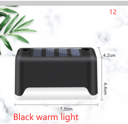 New Upgrade Waterproof LED Solar Fence Lamp Solar Deck Lights