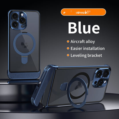 Phone Case Aromatherapy Frameless Scissors Buckle Magnetic Bracket Electronics DealSniper.net Blue Magnetic Bracket IPhone15