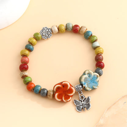 Cross-Border Retro Scenery Dezhou Ceramic Bracelet Jewelry Gym From House A 215 Ceramic bracelet high temperat