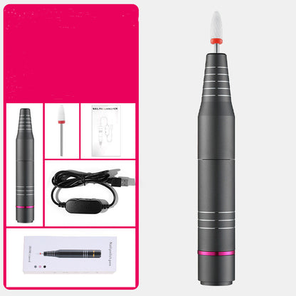 New Mini Electric Nail Sander Beauty Gym From House Dark Grey USB