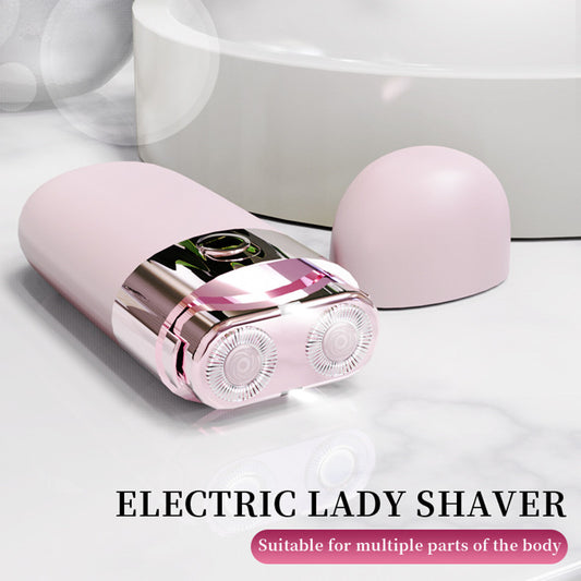 Women's Shaver Electric USB Charging Double Knife Beauty Gym From House