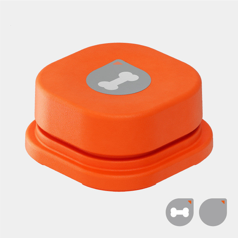 4 Colors Pet Communication Button One-click Prevent Pets dealsniper-net Orange