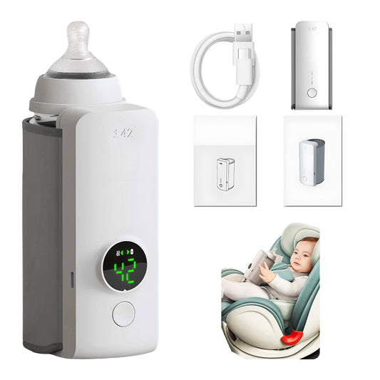 Portable Wireless Rechargeable Baby Bottle Heating Bag Kids Gym From House