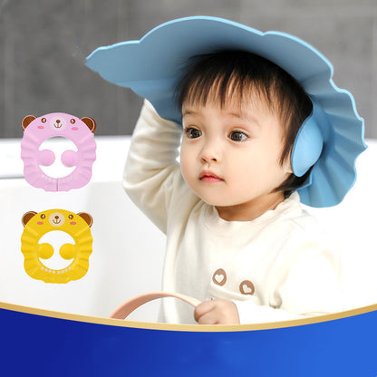 Baby Waterproof Ear Protection Shower Hat Kids DealSniper.net