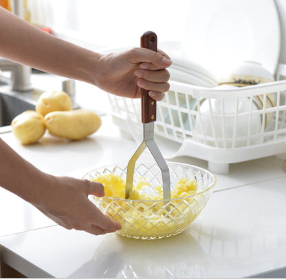 Potato Masher Stainless Steel Manual Potato Ricer Kitchen dealsniper-net