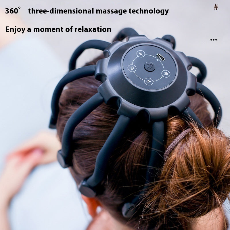 Ten Claw Fish Head Massager Intelligent Bluetooth Health DealSniper.net