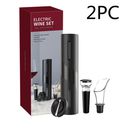 Rechargeable electric wine opener Kitchen dealsniper-net Black2pc