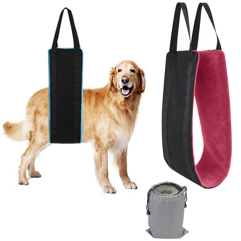 Portable Dog Sling For Back Legs, Hip Support Harness To Help Lift Rear For Canine Aid Old K9 Cruciate Ligament Rehabilitation