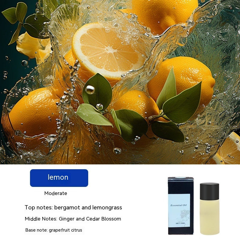 Intelligent Spray Car Mounted Fragrance Machine Air Outlet Vehicle dealsniper-net Perfume Lemon