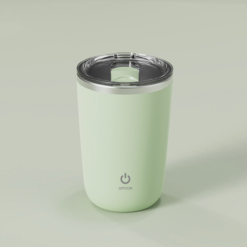350ml Automatic Self Stirring Mug Coffee Milk Juice Mixing Cup Electric Kitchen dealsniper-net Fresh Green 350ml
