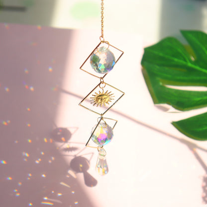 Sun Catcher Garden Lighting Jewelry Hanging Prism Pendant Garde Garden dealsniper-net Style20