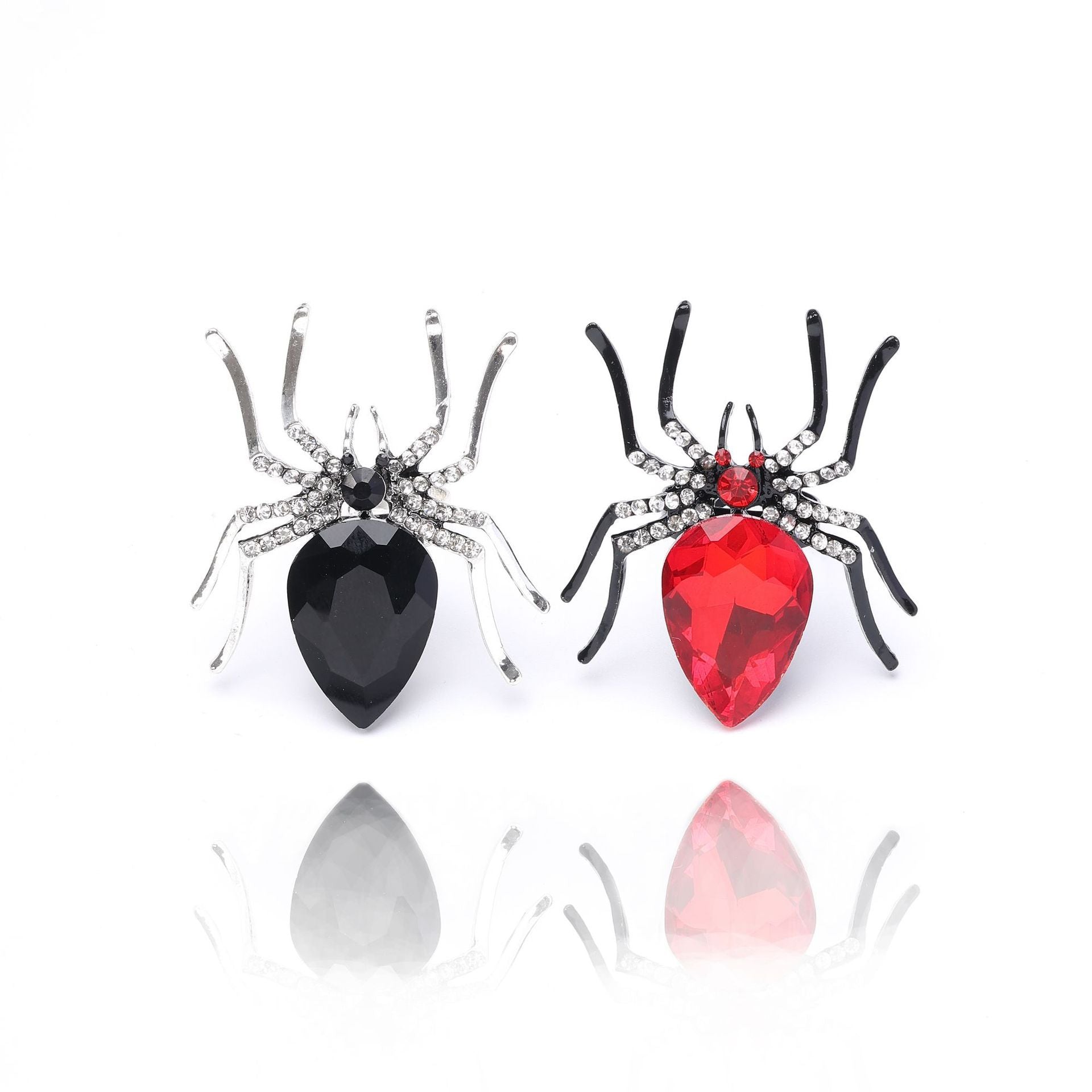 Fashion Dark Halloween Spider Ring Jewelry dealsniper-net