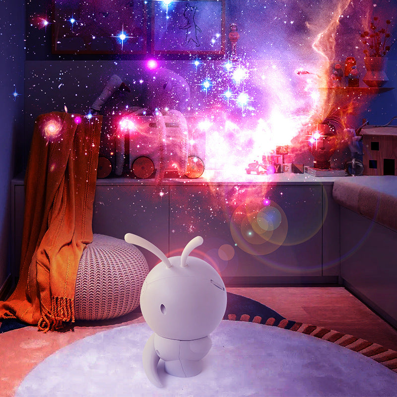 Rechargeable Galaxy Projector Lights 6in1 LED Planetarium Gadgets Gym From House