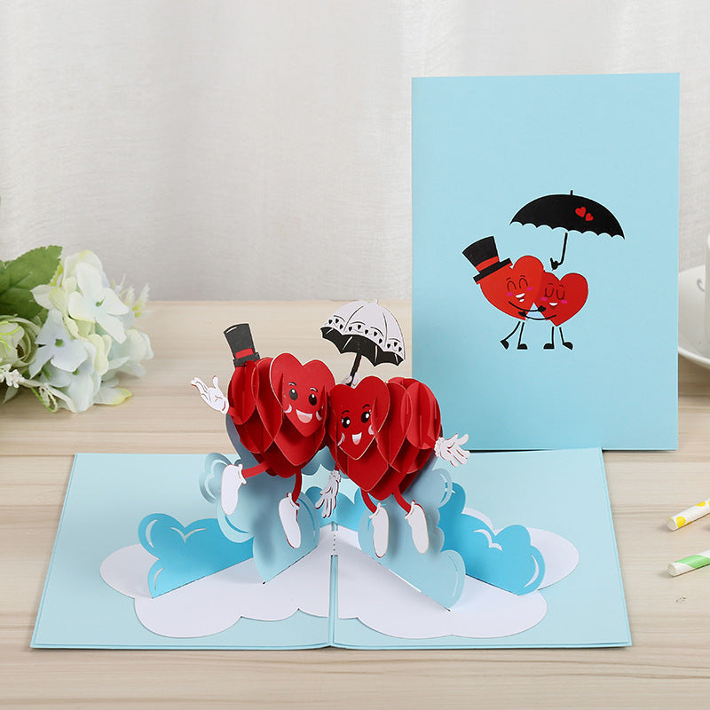 Valentine's Day Greeting Card Creative Handmade Holidays DealSniper.net