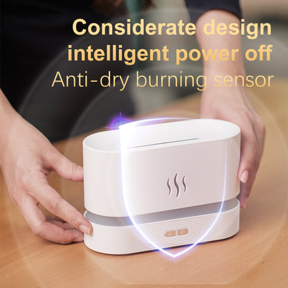 Fire Flame Humidifier Aroma Diffuser Air Essential Oil Ultrasonic Humidifier