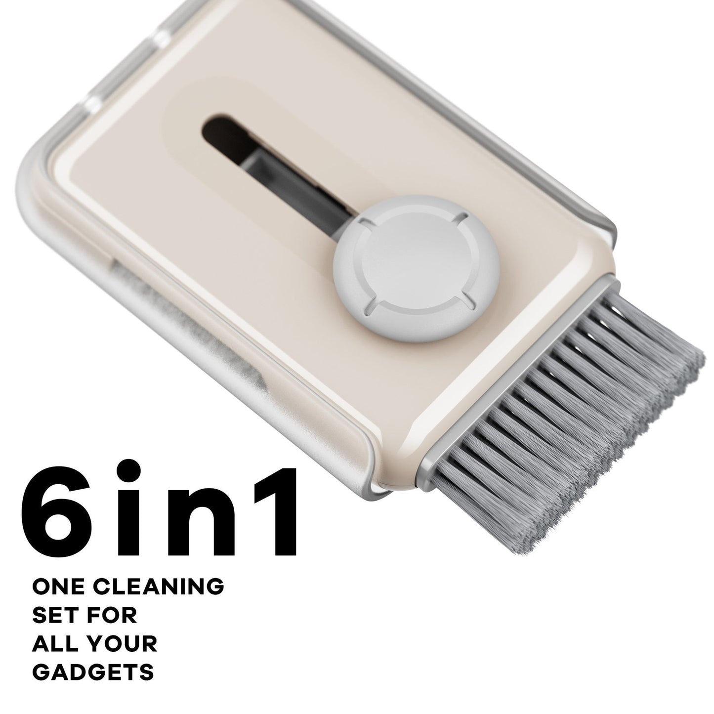 Home Fashion Simple Bluetooth Headset Cleaning Brush Gadgets DealSniper.net Apricot